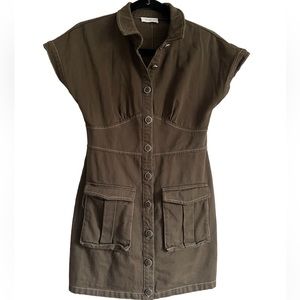 Trendy Button Up Dress